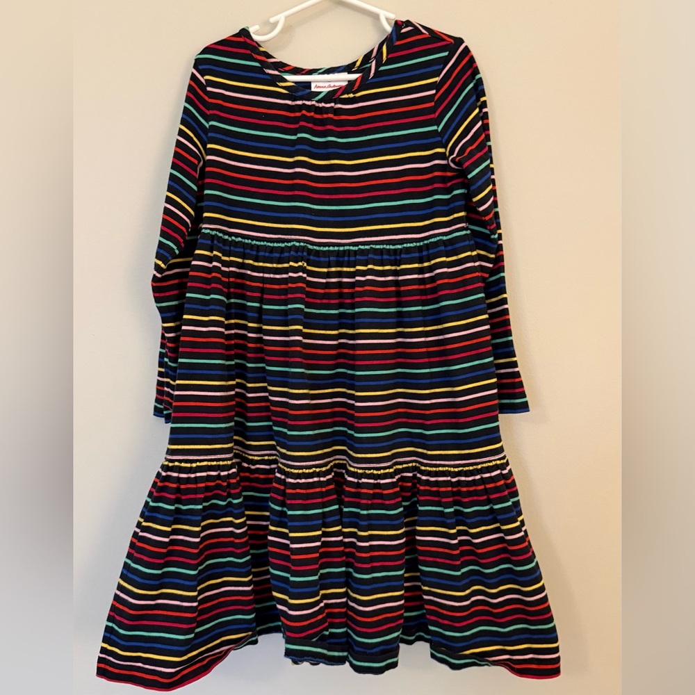 Hanna Andersson Multicolor Striped Dress